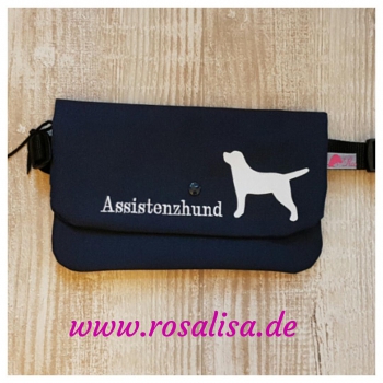 Preview: Bauchtasche mit Hundemotiv