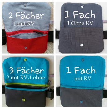 Bauchtasche mit Hundemotiv