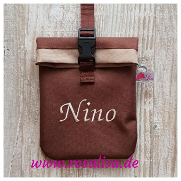 Leckerlibeutel flach Hund