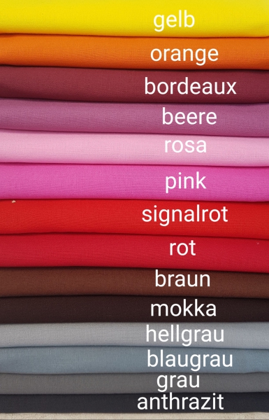 Mund und Nasen Masken mit Gummi Uni